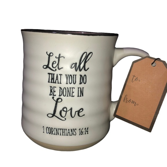 “ Let all that you do be done in love “ mug - Picture 5 of 5